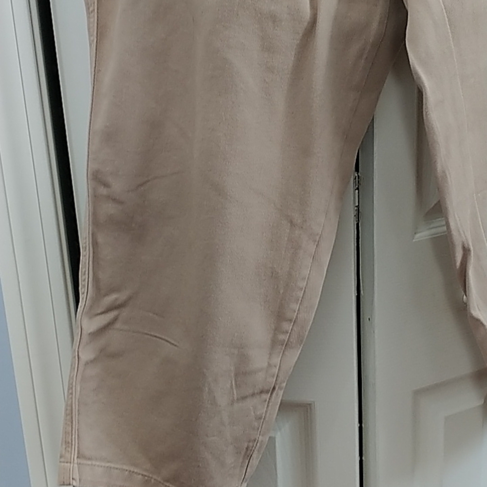 Woman Within Elastic Waist Pull On Khaki Pants 22W Petite - Picture 3 of 9